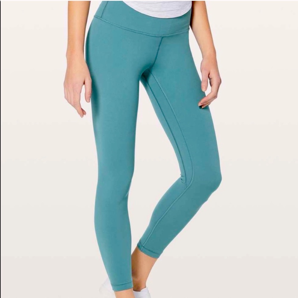 Lululemon Align II Mystic Green Leggings
